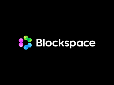 blockspace abstract abstract logo block blockchain blockspace branding crypto cryptocurrency digital gem gemstone geometric identity isometric logo mark space symbol tech technology