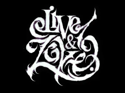 Live&Love - Lettering type calligraphy custom type design font graphic design handlettering handwritten lettering lettermark letters logo typedesign typeface typography word wordmark