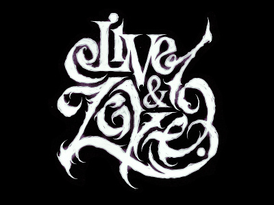 Live&Love - Lettering type calligraphy custom type design font graphic design handlettering handwritten lettering lettermark letters logo typedesign typeface typography word wordmark