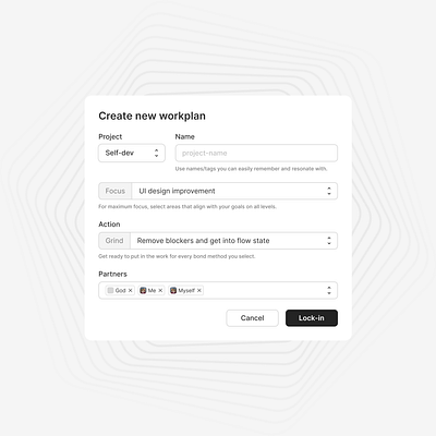 Form design ui