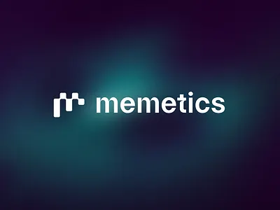 Memetics Brand Concept 03 bitcoin blockchain brand branding crypto dark design exchange green logo social web3 white