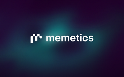 Memetics Brand Concept 03 bitcoin blockchain brand branding crypto dark design exchange green logo social web3 white