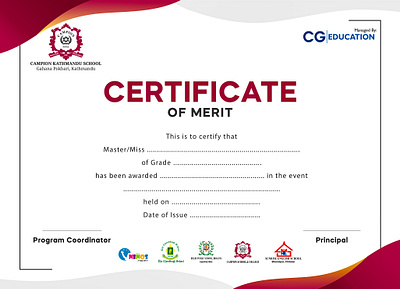 Certificate Design graphic design