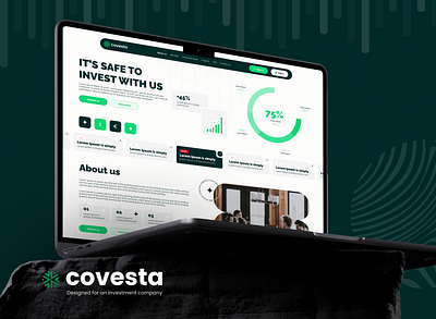 Covesta invest: UI/UX adobe animation design figma illu illustration prototyping ui uiux user interface ux website wireframing