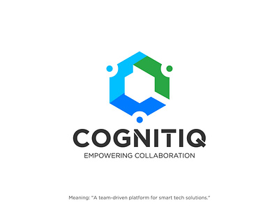 CognitiQ Logo Design, Technology Logo, Team Logo, C + Q + Team blockchain brand identity branding c logo cognitive collaboration connection empower teams innovate together logo logo design logos logotype q logo smart tech smart tech solution lgo team driven team logo tech logo tech solutions technology logo