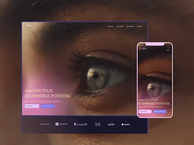 AI Saas ai app branding mobile ui