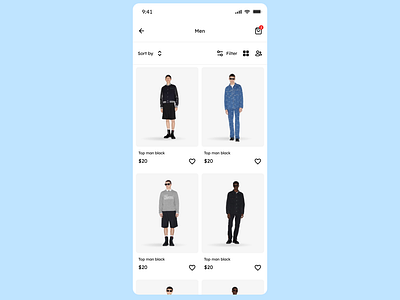 Mobile app Ui design ecommerce product design ui uiux ux