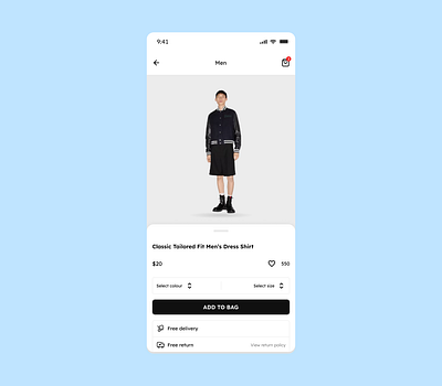 Product details design ecommerce fashion fashion mobile app ui ui uiux ux