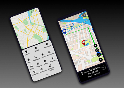 Location tracker design ui ui design ux