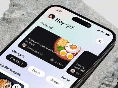 Cook Life - Application Design app branding logo ui