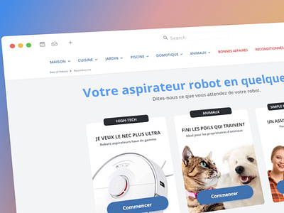 Optimiser l'Expérience d'Achat avec un Assistant de Choix : UX appdesign designcasestudy ecommerce shoppingexperience ui uidesign userexperience userflow userjourney ux uxdesign