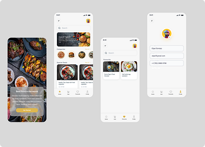 Food App figma foodapp ui