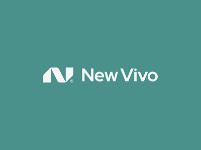 New Vivo brand design brand identity branding design identity logo minimal logo minimalist n logo nv logo