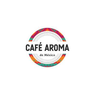 Café Aroma de Mexico logo coffee graphic design logo logotype