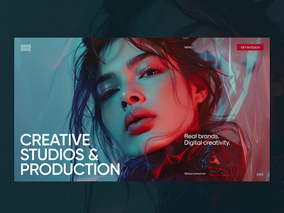 Creative Agency & Digital Production Website Concept agencywebsite creativeagency creativedesign creativestudio design designinspiration designstudio digitalagency digitalcreativity digitalproduction herosectiondesign landingpage min minimaldesign modernwebdesign uxui webdesign websiteconcept