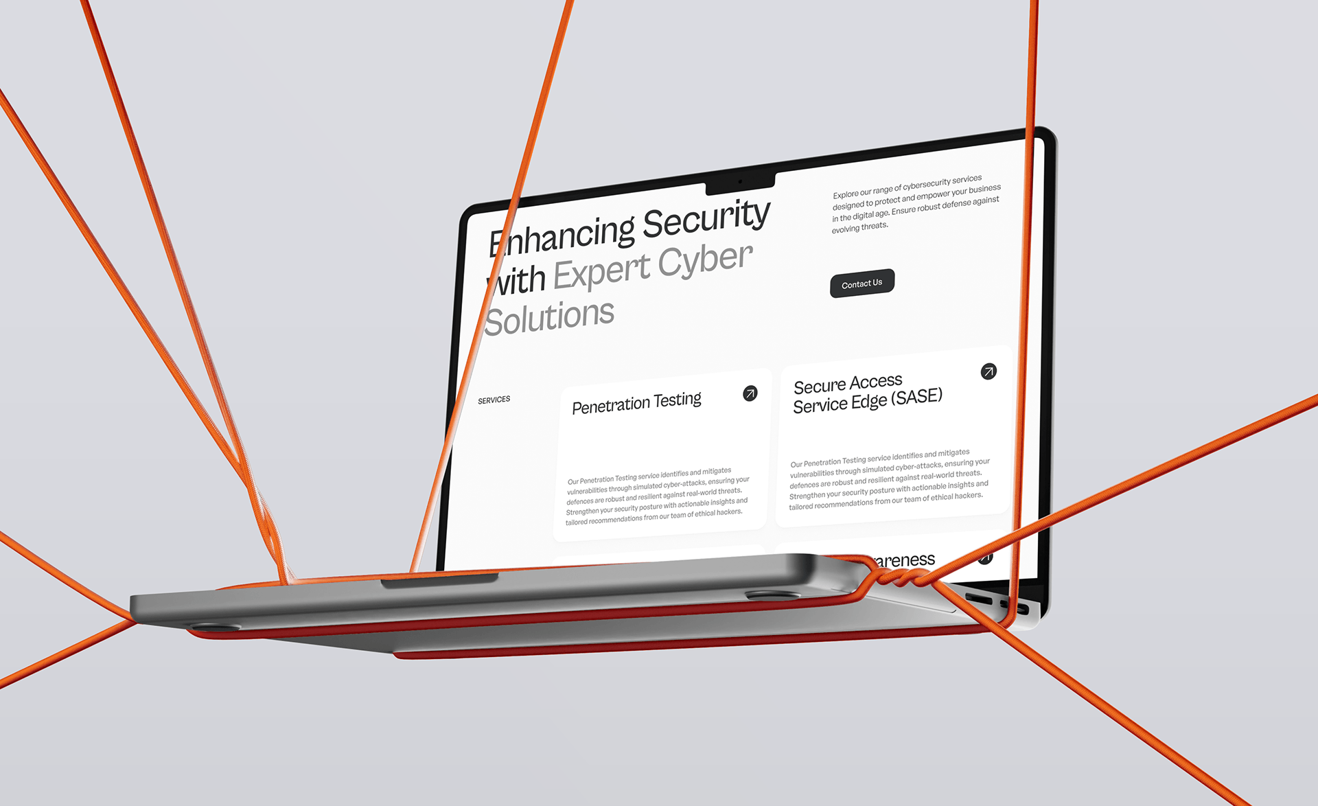 Example of Landing Page Development