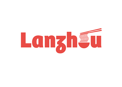 🍜 Lanzhou new logo prototype branding chineese food branding lagman logo noodles restaurant logo