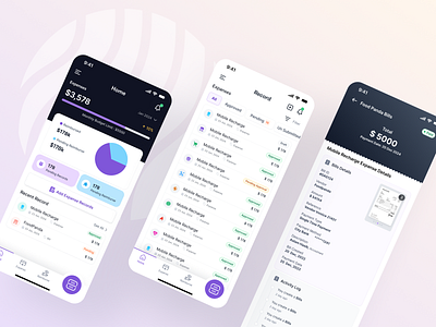 Expense Management App UI app app design appdashboard appshowcase cleandesign dailyui dashboarddesign expensemanagement expensetracking financeapp fintech minimalui mobileappdesign modernui moneymanagement productdesign ui ui design ux ux design