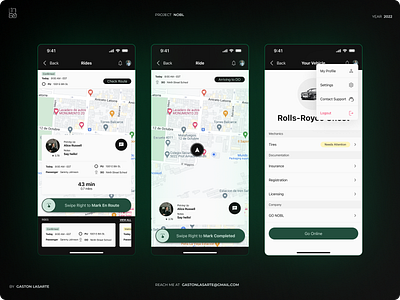 Product Design - Uber-like iOS app app apple design ios mobile product design ui ux