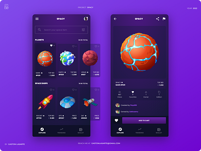 NFT Marketplace app blockchain crypto design marketplace mobile nft ui ux