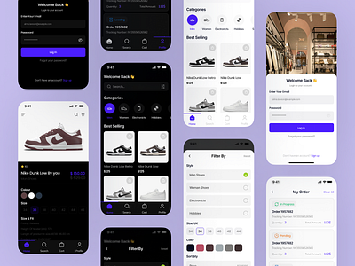 Ecommerce app UI🔥 ui