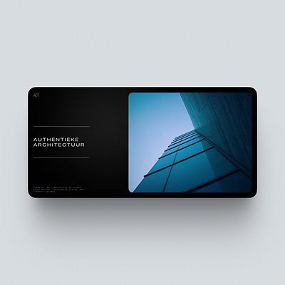 Architect website design exploration. clean dark graphic design minimalist webdesign