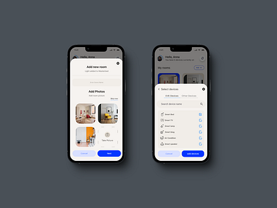 Smart home redesign app design ui ux