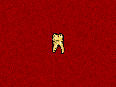 Gold Teeth Will Roll. adobe anatomy cintiq creative design digital digital drawing gold graphic design illustration item mouth teeth tooth wacom