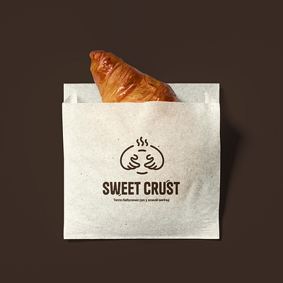 Sweet Crust: Cozy & Minimalist Logo for Bakers bakery brand branding design dribble project graphic design illustr illustration illustrator logo logotype mockups sweet ui vector visual