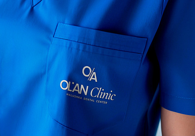 OLAN dental center branding dental logo stomatology