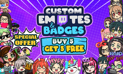 CHIBI EMOTES best seller cartoon character chibi chibi emotes custom emotes cute emotes discord emotes emoji gg hype emotes lol emotes lurk emotes meme special offer streamer emotes twitch twitch emotes vtuber vtuber emotes waving emotes