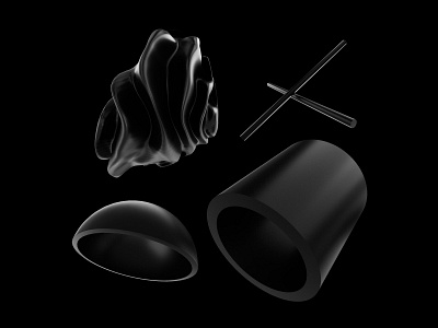 Design assets: 3D Black Shapes Collection 3d 3d assets 3d black shapes 3d illustration 3d shapes black black collection black shapes brand design branding design design assets design resources graphic design illustration modern resources ui ux web design