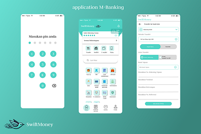 UI Design M-Banking graphic design logo ui