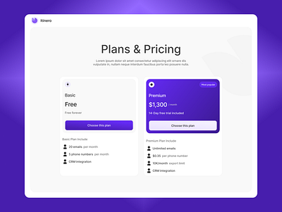 Pricing Cards Page SaaS Software Business Website business cards cards ui gray landing page light mode pagina web plans page price pricing pricing page pricing plan pricing table saas sitio web software ui design web design webdesign website