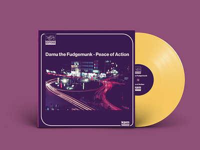 Damu the Fudgemunk - Peace of Action products printed. branding cmyk design digital graphic design illustration logo marketing pr print product design typography vector