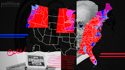 Gerrymandering editorial illustration graphic design newsletter politics us