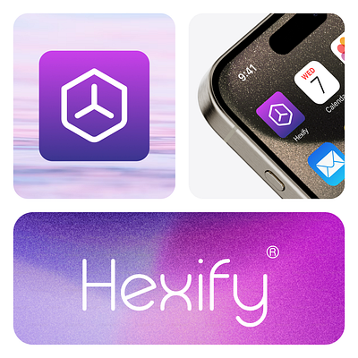 Daily UI Day 5: Hexify App Icon Design