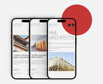 Website for architectural bureau mobile design architecture branding design illustration ui ui design ux ux design web design web studio