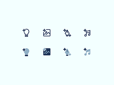 Magic Icons ai artificial intelligence icon icons set magic magic icon ui ui design