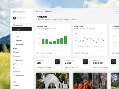 Material Dashboard 3 account admin analytics application banking billing chart code crm dashboard ecommerce free kpy material orders profile project sidebar user widget