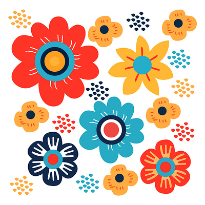 Floral Pattern playful floral design