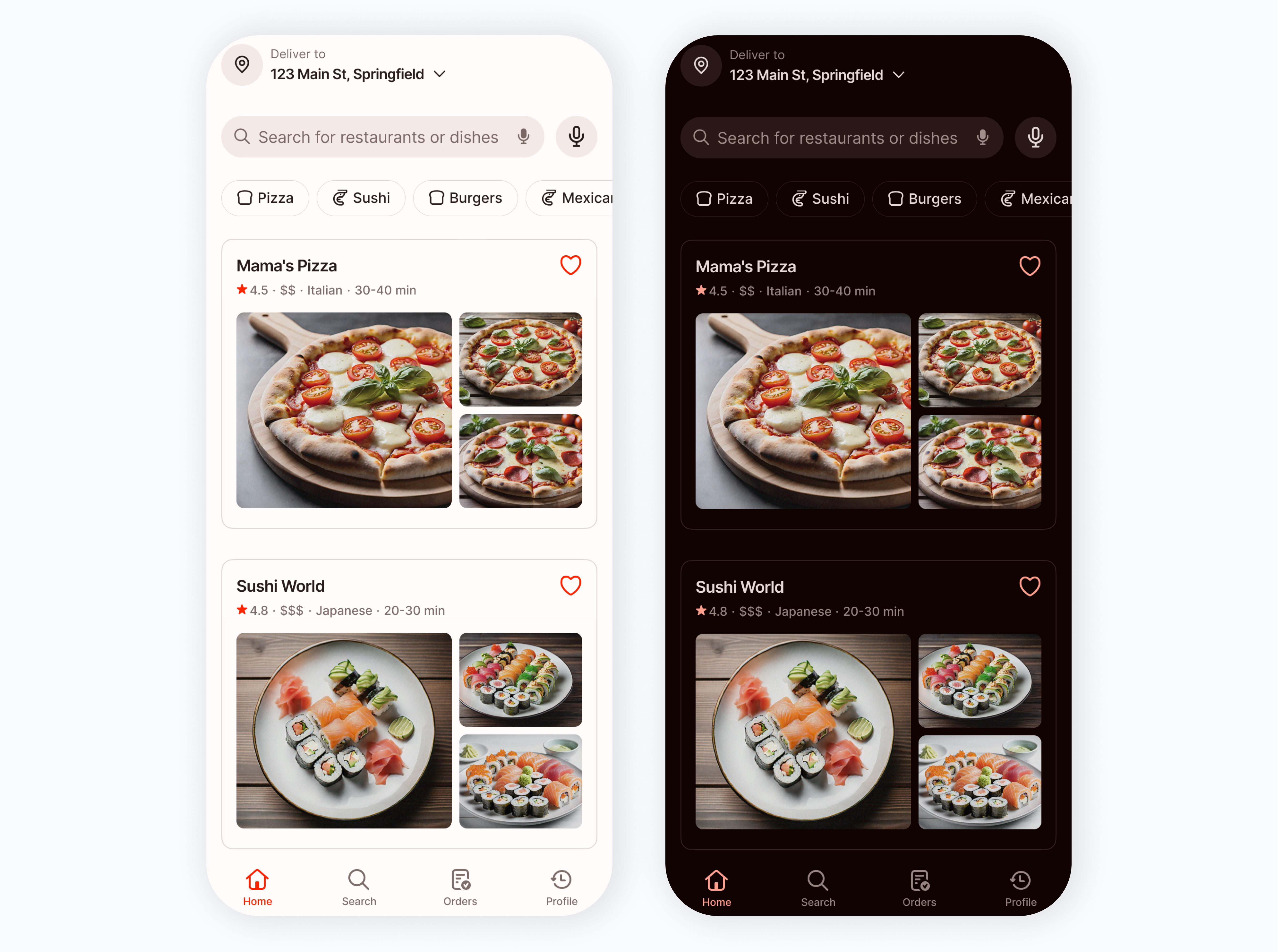 Example of Mobile App Design