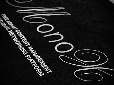 MonoX Legacy branding clothing graphic design logo mono monox