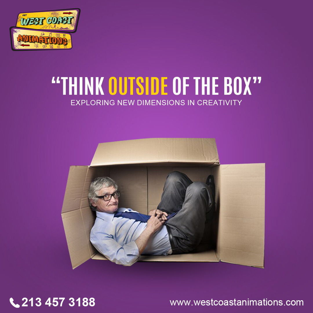 💡 Think Outside the Box 💡 branding design graphic design icon identity illustration logo think outside of the box ui ux vector