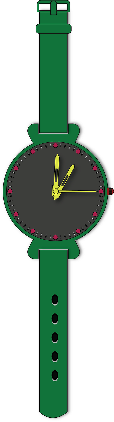 Watch created in Adobe Ilustrator graphic design illustration vector