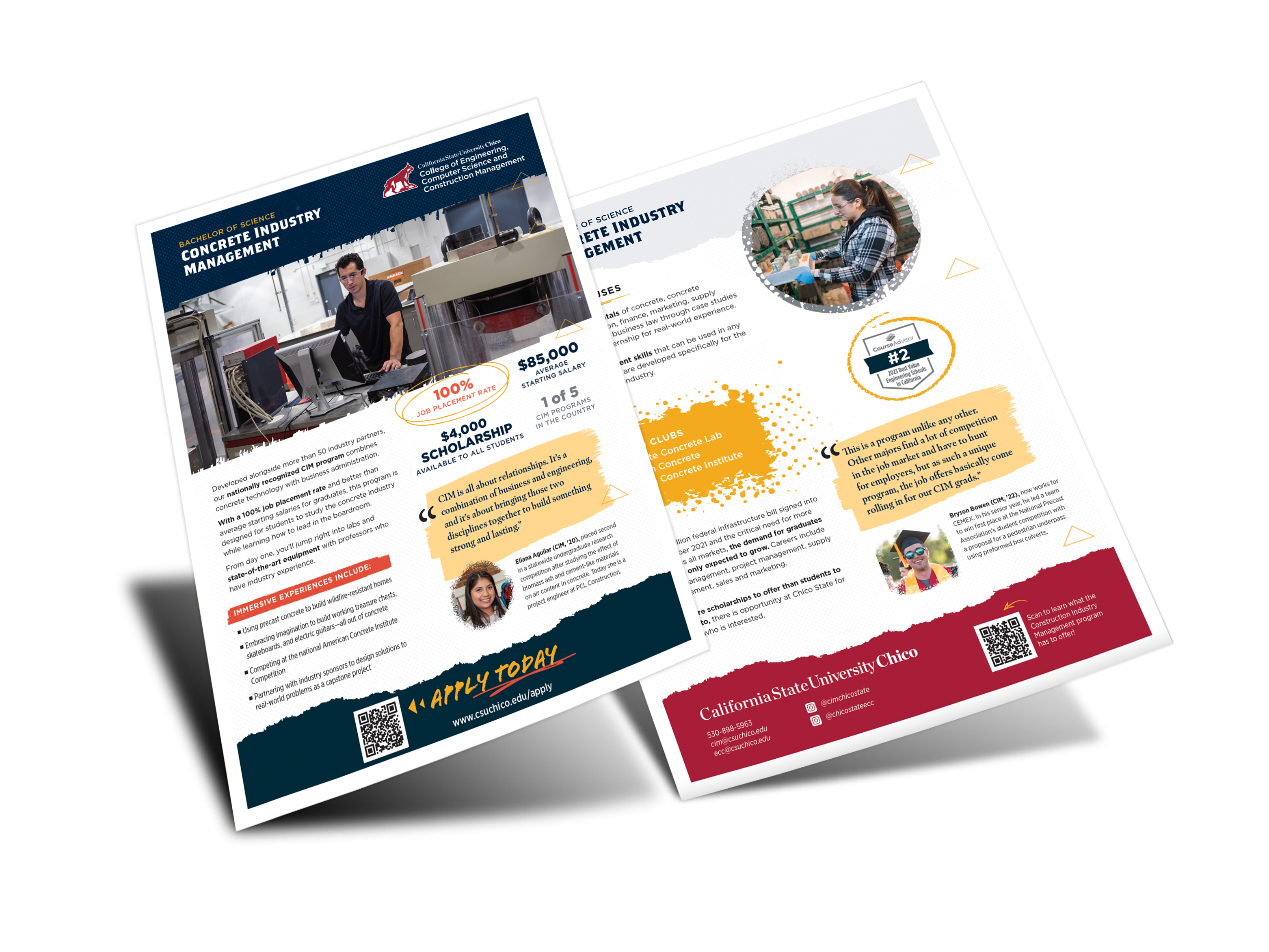 Example of College Recruitement Flyer Template