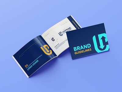 Brand Guidelines | UniPrime | Import Export Business best branding best logo on dribble brand guidelines brand identity branding graphic design letter mark logo logo design u p letter logo uniprime up logo wordmark logo