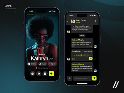 Interracial Dating App android android design app design app design concept app design template chat dark theme dashboard dating dating app design interface ios ios design match product design ui ux