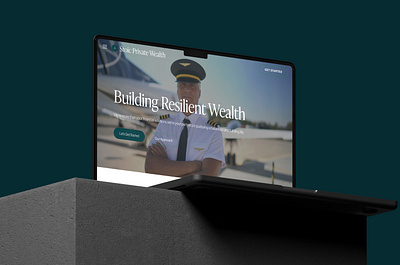 Stoic Private Wealth WordPress website design by Whiskey & Red financial brand financial website graphic design responsive design web design website design wordpress