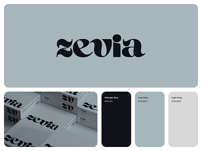 Zevia Brand Identity brand brand identity branding graphic design logo minimal logo packaging skincare